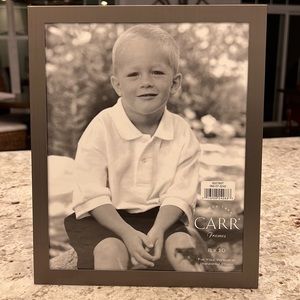 CARR FRAME 8x10. Gray Metallic